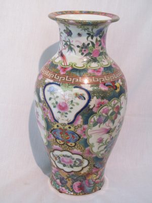 Hand Decorated Oriental Vases