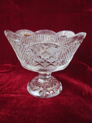 Waterford Cut Crystal Pedestal Bowl