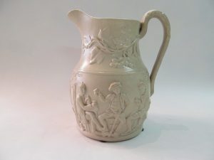 Salt Glaze Moulded Jug