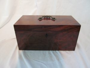 Mahogany Tea Caddy