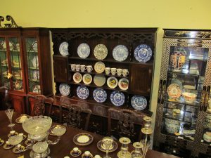 Antique English Carved and Pierced Oak Welsh Dresser and Rack