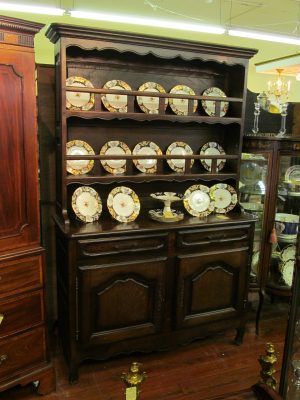Old French Provincial Oak Dresser and Base