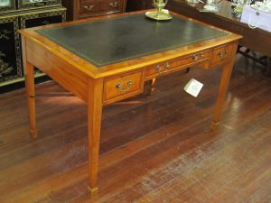 English Bench Made Hepplewhite Style Writing Desk