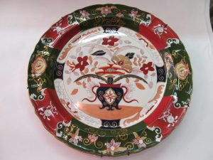 Ironstone Hand Painted Large Charger