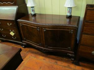 Carved Mahogany Chippendale Style Server