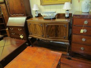 Mahogany Carved Chippendale Style Sideboard