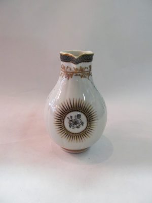 Porcelain "Birdsbeak" Armorial Pitcher