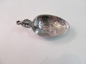 Windmill Motif Caddy Spoon