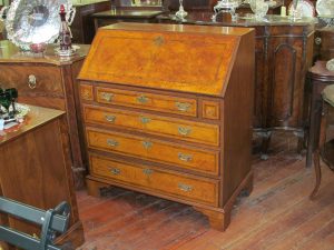 Antique English Geo. III Slantfront Bureau