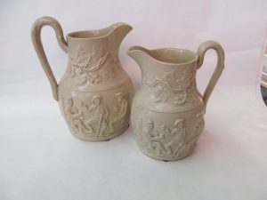 Antique English Salt Glaze Jug or Pitcher