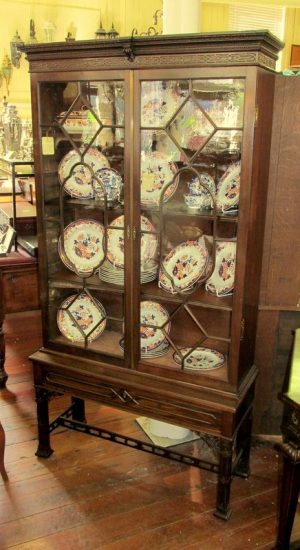 Antique Welsh Display Cabinet/Bookcase