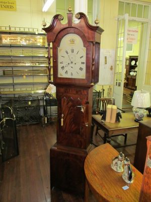 Antique English Geo. IV Longcase Grandfather Clock