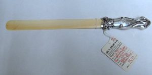 Rare Ivory Bladed Page Turner and Slice