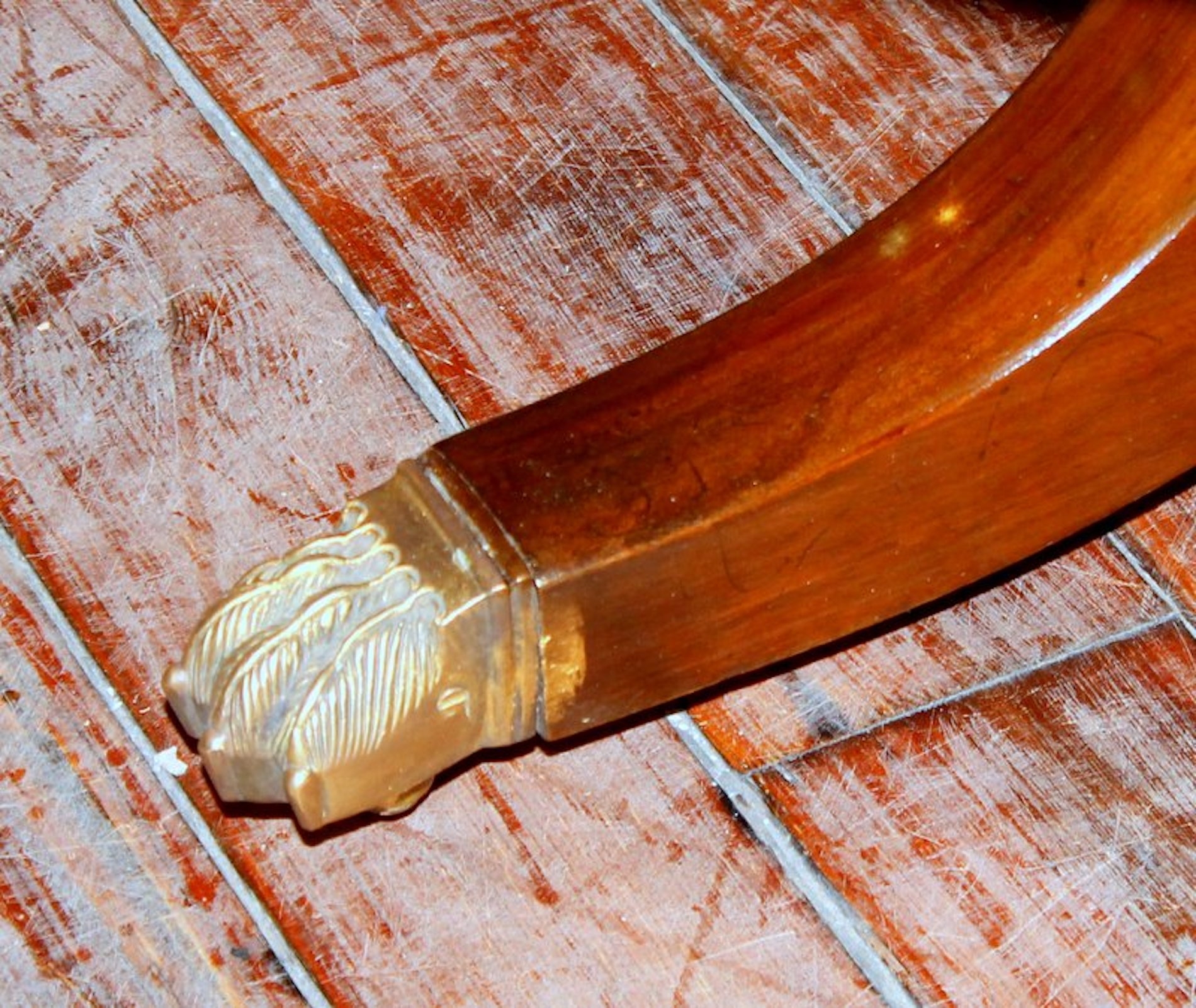 English Bench-Made Regency Style Circular Dining Table - Image 7