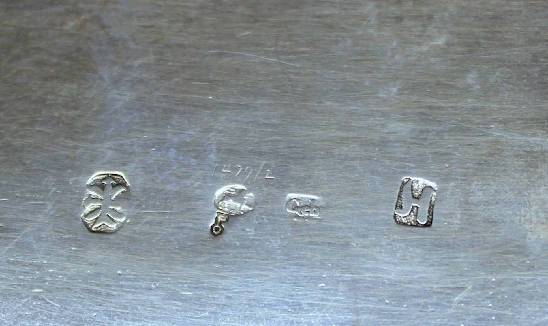 Antique Dutch .833 Fine Silver Hand Chased Casket or Box - Image 4