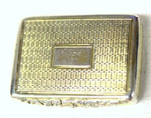 Antique English Vinaigrette, Birmingham 1827-1828