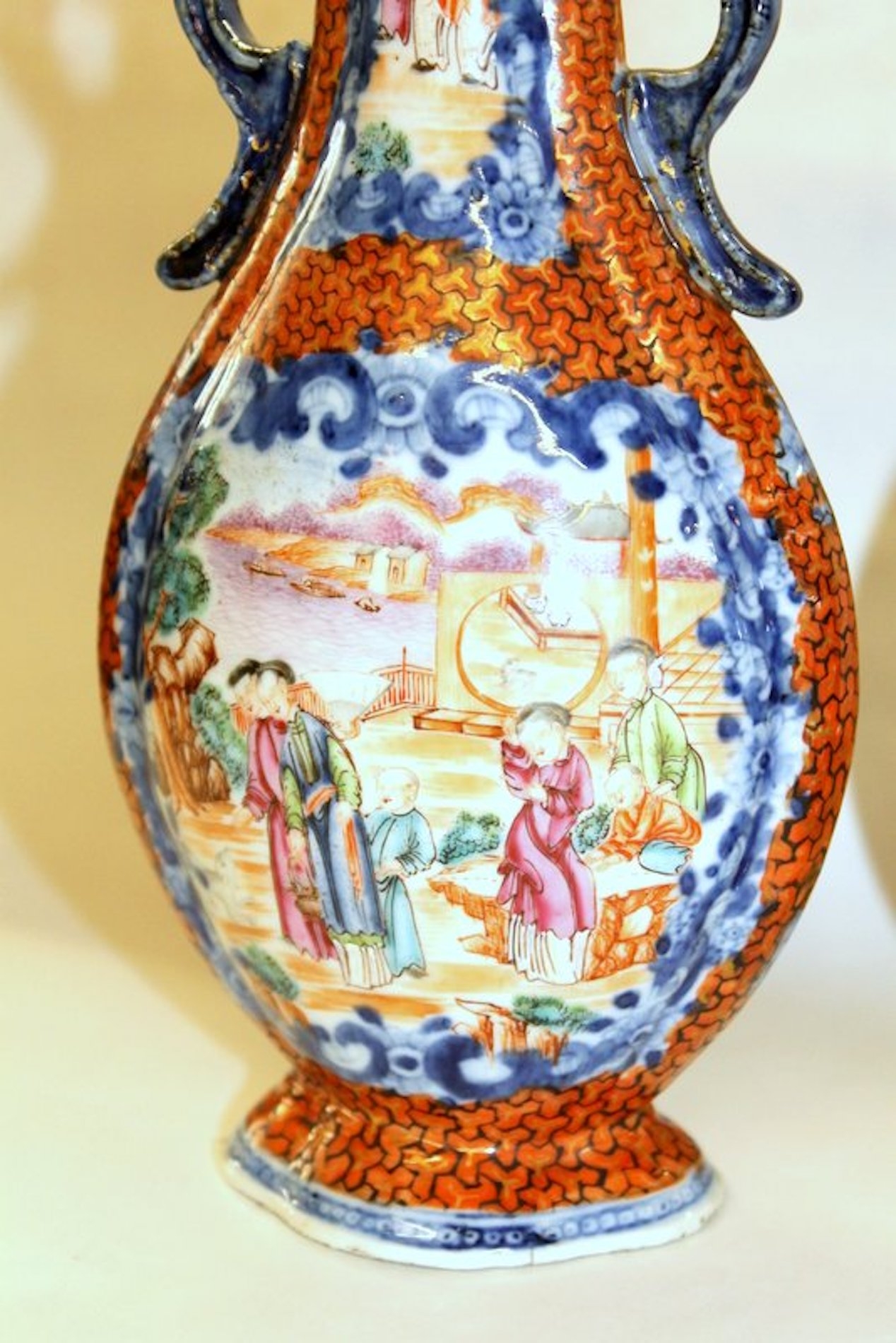 PAIR of Antique Chinese Porcelain "Famille Rose" Vases - Image 15