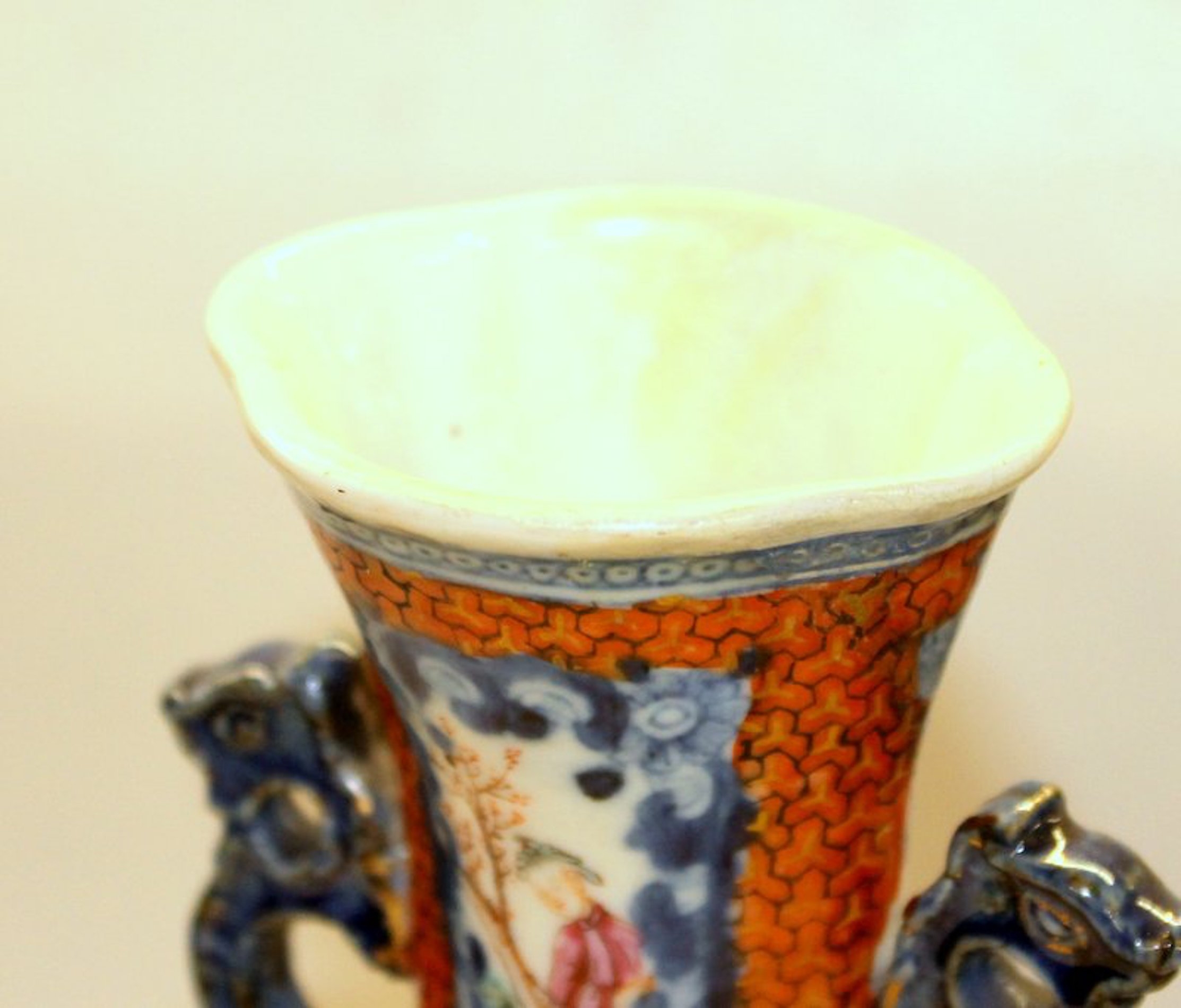 PAIR of Antique Chinese Porcelain "Famille Rose" Vases - Image 7