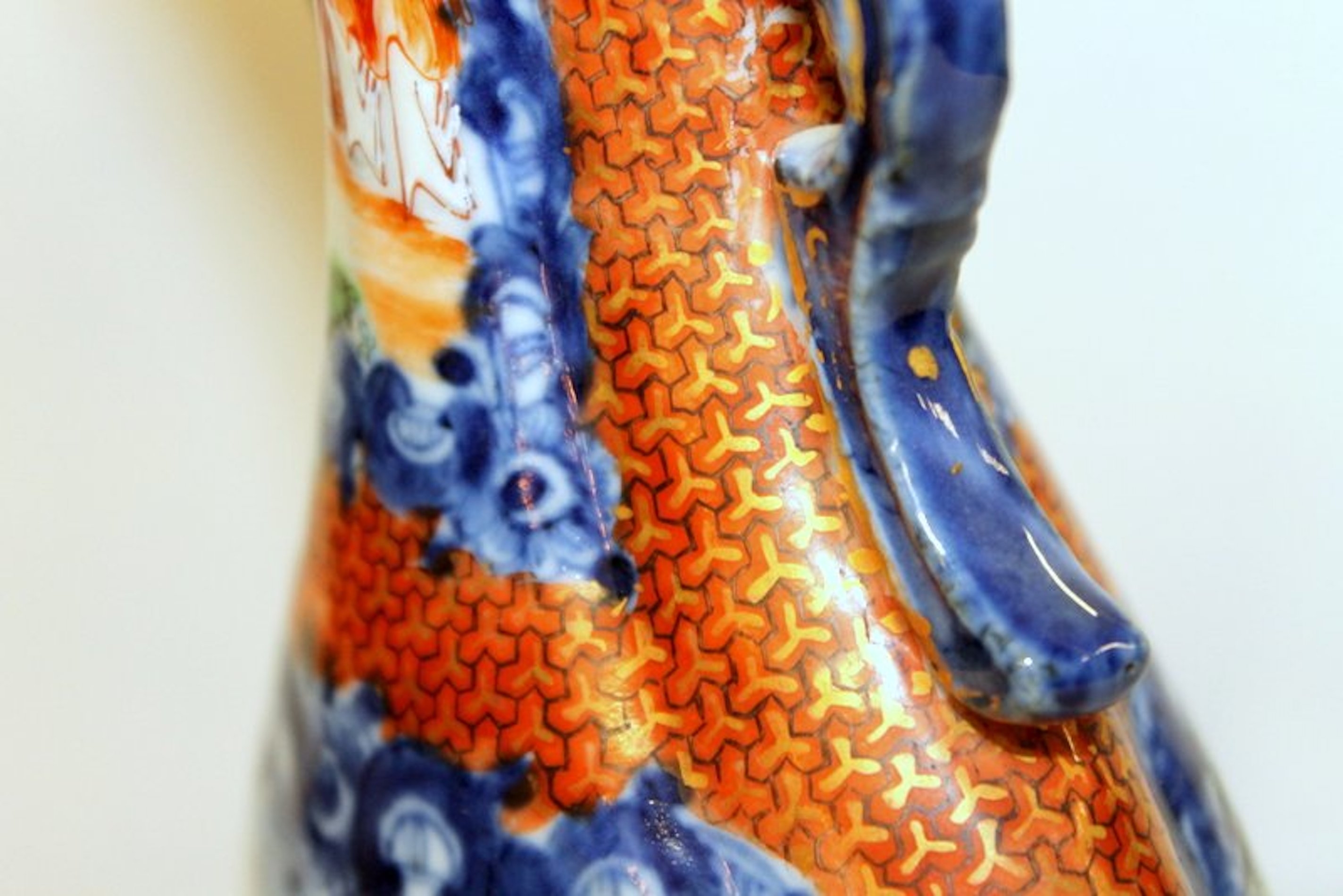 PAIR of Antique Chinese Porcelain "Famille Rose" Vases - Image 2