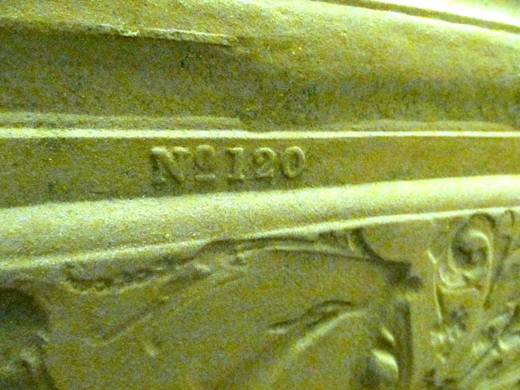 Antique English Young and Marten Burnished Steel Neoclassical Fireplace Mantel - Image 9