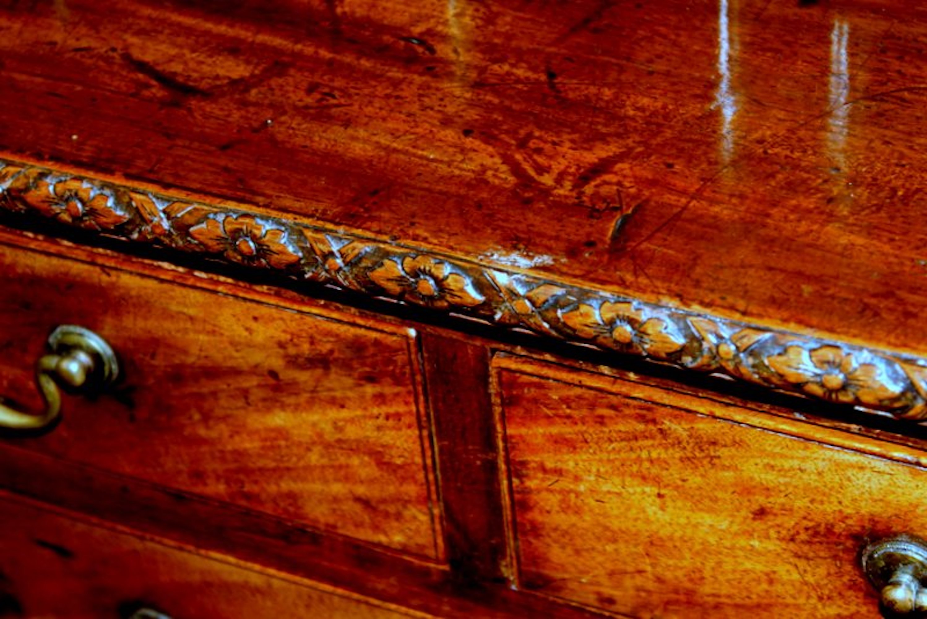 Antique English George III Diminutive Size "Chinese Chippendale" Bookcase or Display Cabinet - Image 6